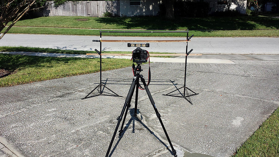 Camera and Stand now level Photograph by Rich Franco