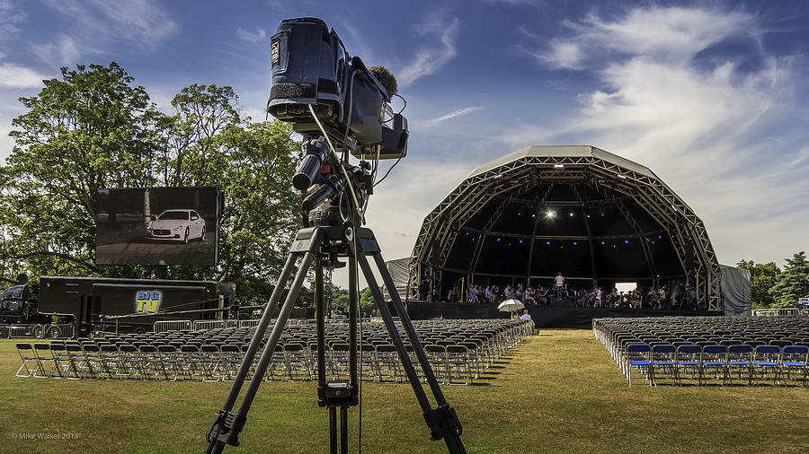 Camera Position At Leeds Castle Photograph