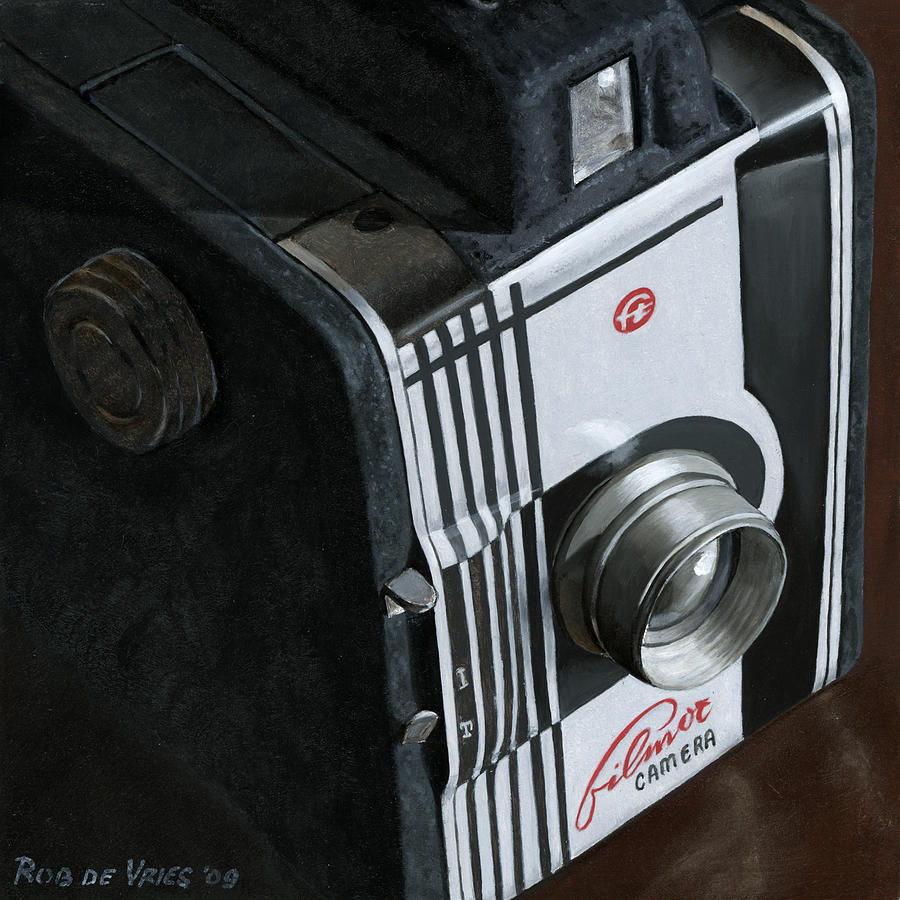 Camera Painting by Rob De Vries