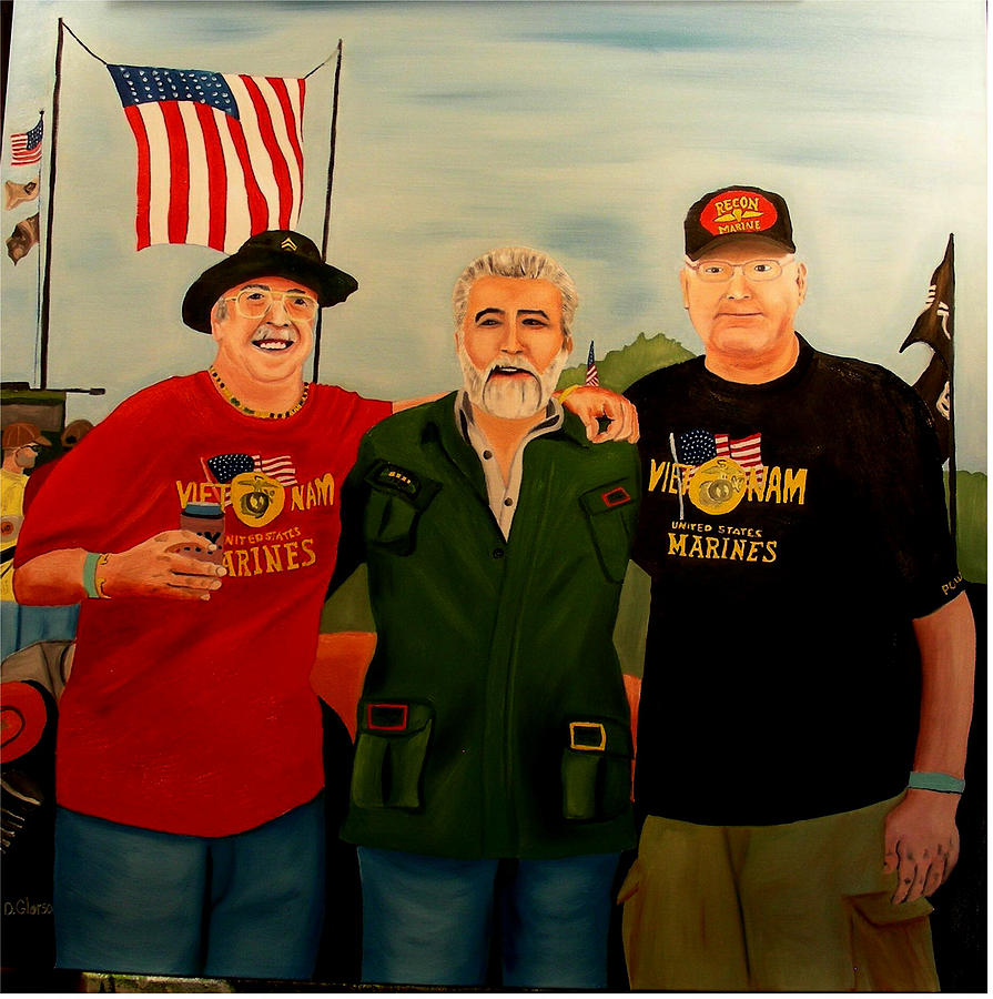 Camaraderie Painting by Dean Glorso