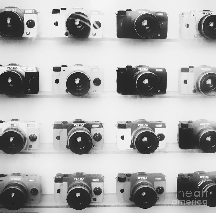 Cameras for sale Photograph by Diana Rajala