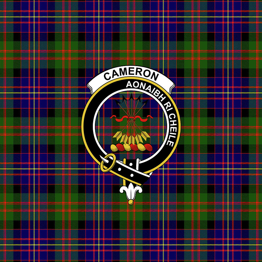 Clan Cameron 3d mon