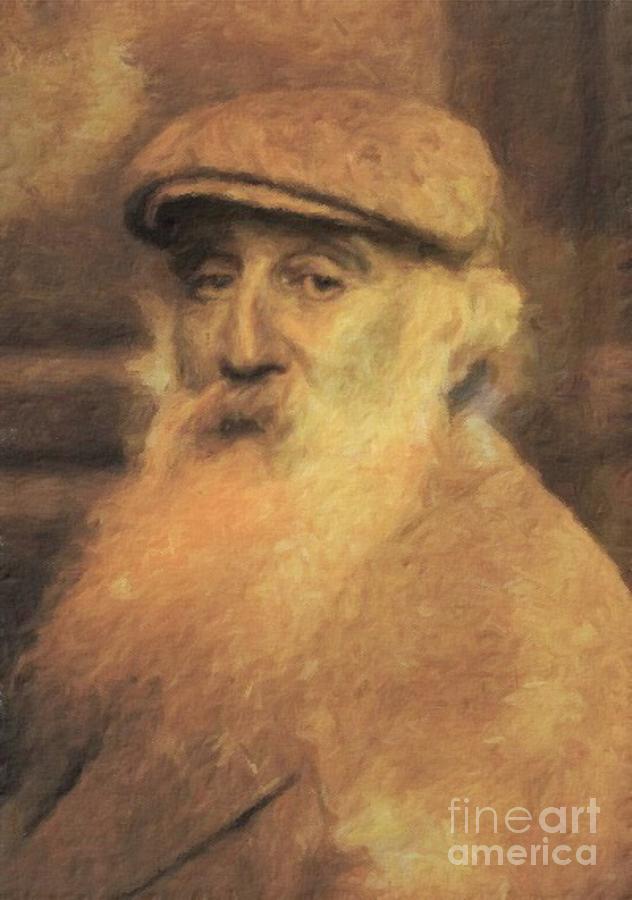 Camille Pissaro, Artist By Mary Bassett Painting