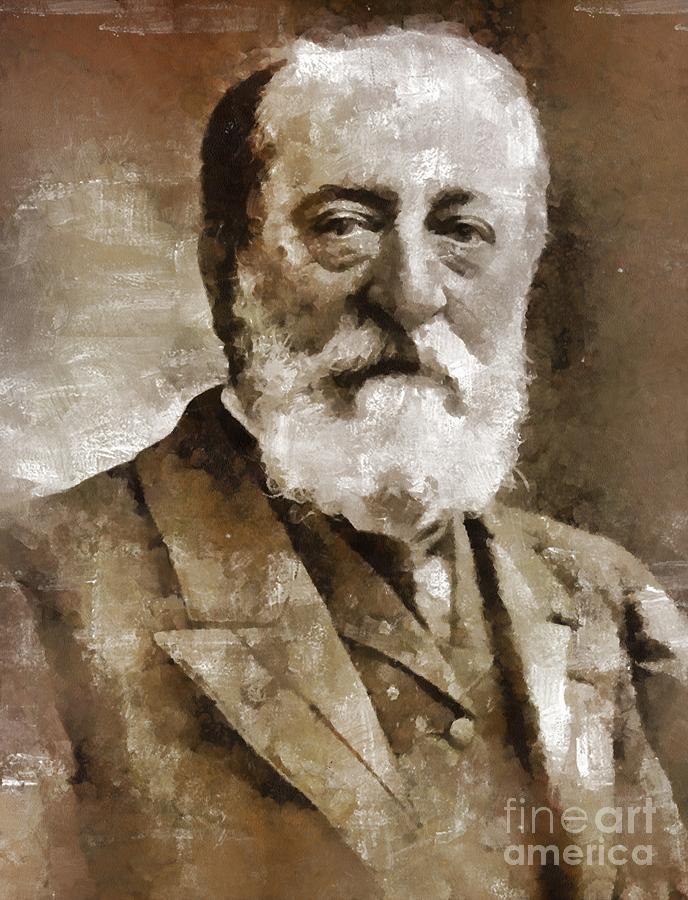 Camille Saint-Saëns - composer Art Print for Sale by