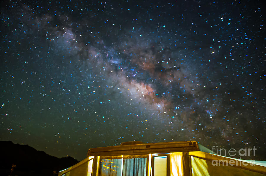Camp Milky Way 2 Photograph