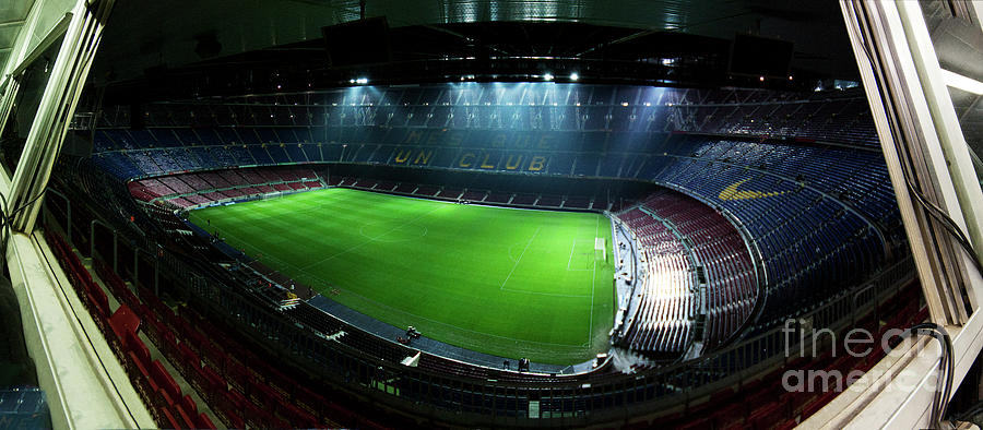 Camp Nou at night Photograph by Agusti Pardo Rossello