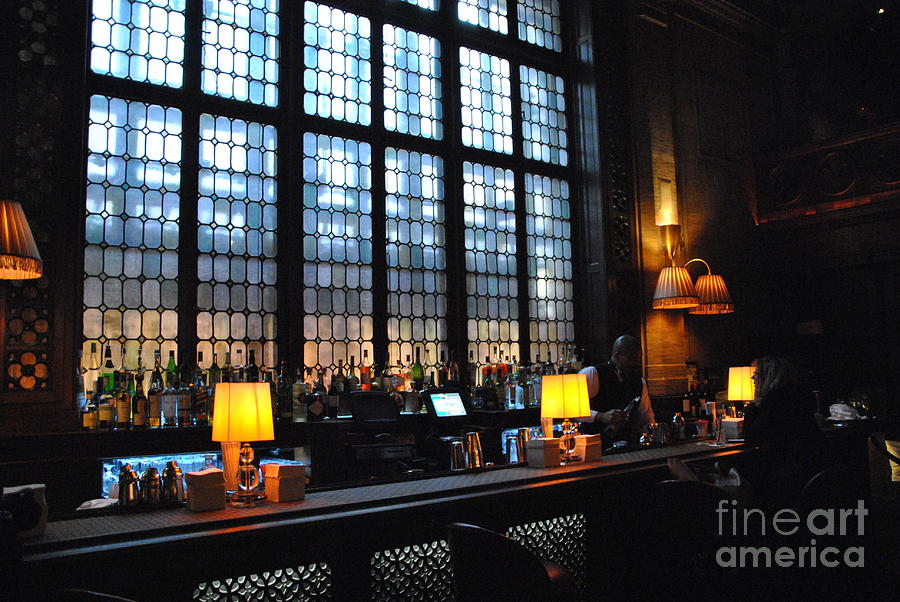 Campbell Apartment Bar at Grand Central Photograph by Jacqueline M Lewis