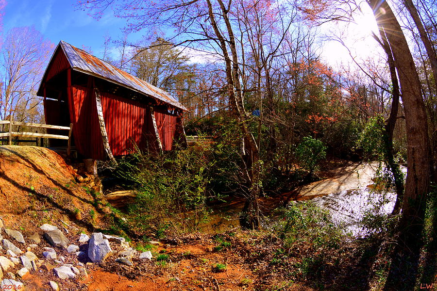 Campbells Covered Bridge Photograph by Lisa Wooten