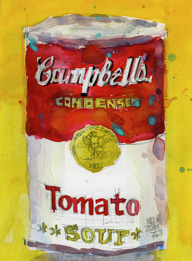Campbells Tomato Soup Painting