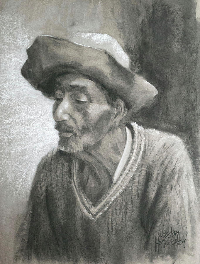 Campesino Drawing by Jordan Henderson