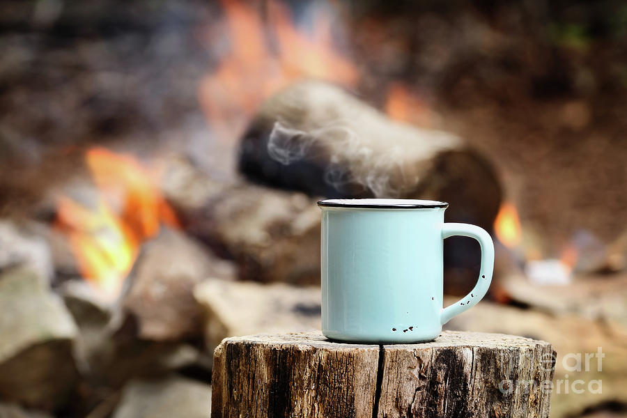 Campfire Coffee Photograph by Stephanie Frey