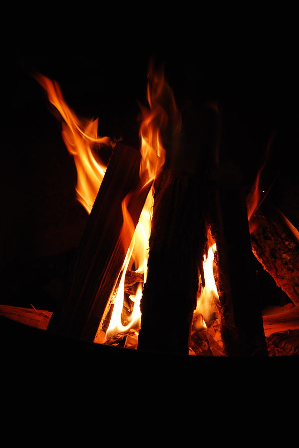 Campfire Photograph by Kimberly Camacho