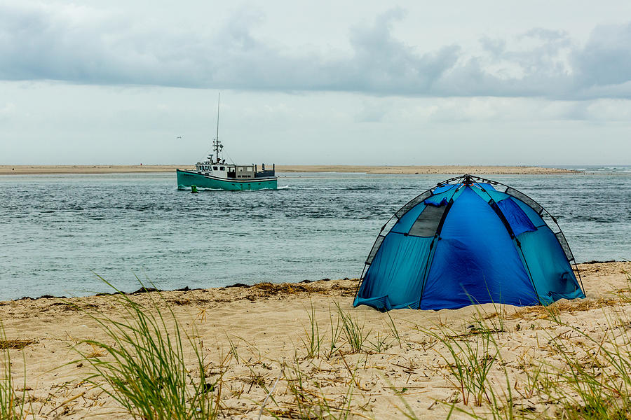Camping On The Beach Photograph by Billy Bateman