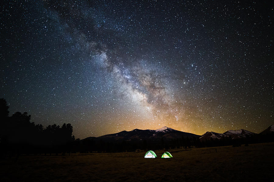 Camping under the Milky Way Photograph by Cody Payne - Fine Art America