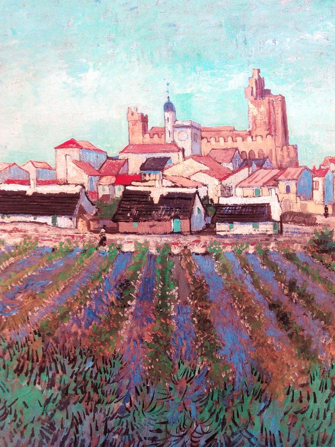 Campo Lirios 2 Painting by Van Gogh - Fine Art America