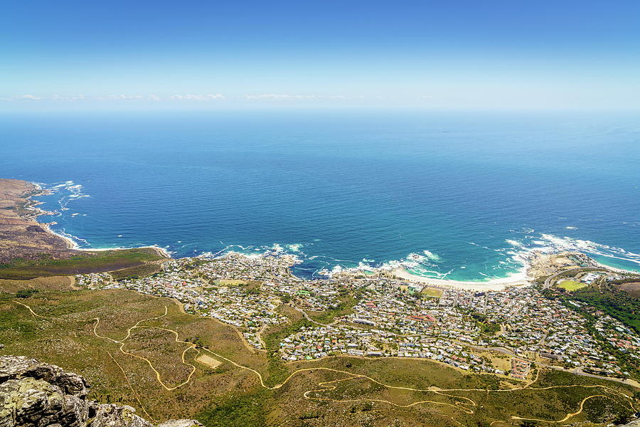 Camps Bay in Cape Town Photograph by Alexey Stiop