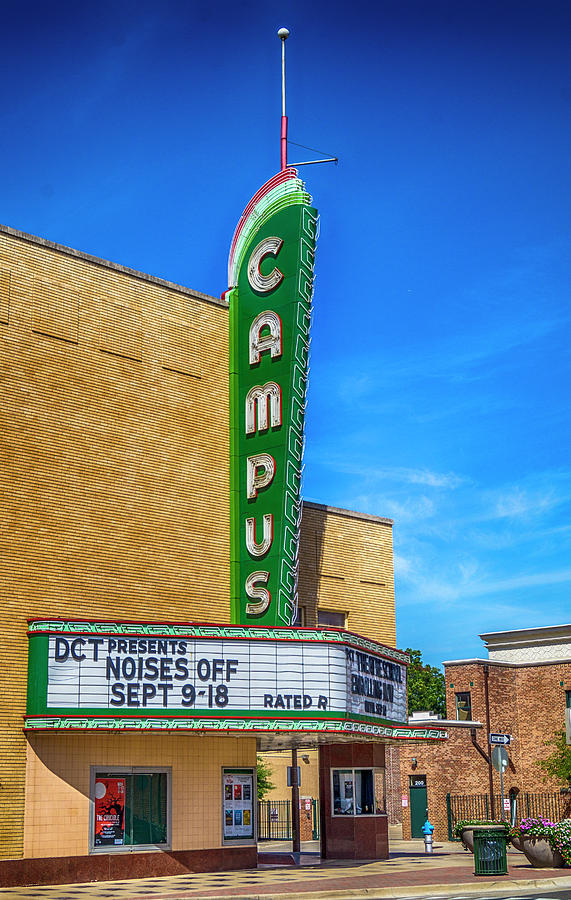 Campus Theater Denton, Texas Photograph by Craig David Morrison Fine