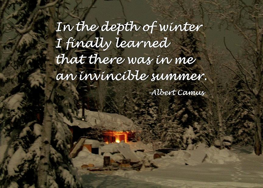 Camus Quote Photograph By Laurie Ward 