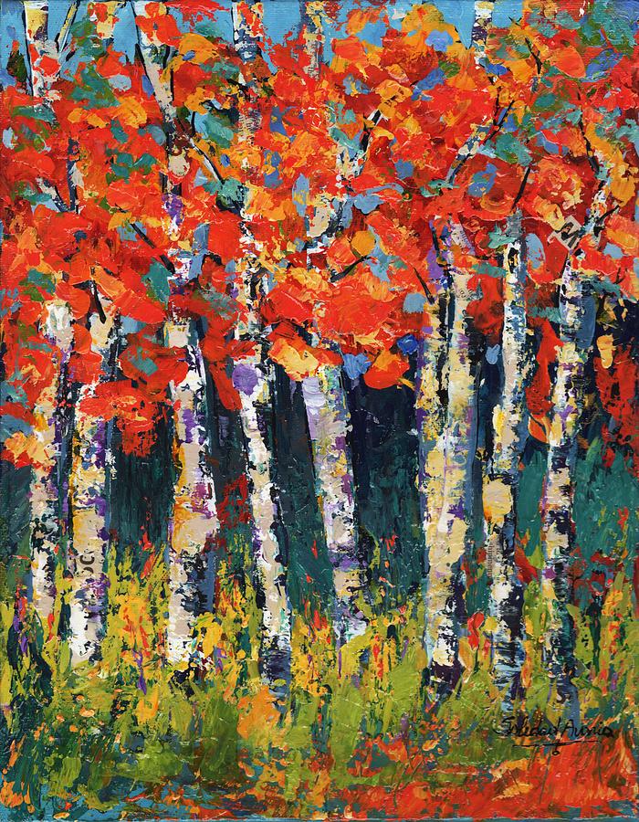 Can You See the Forest Painting by Sole Avaria