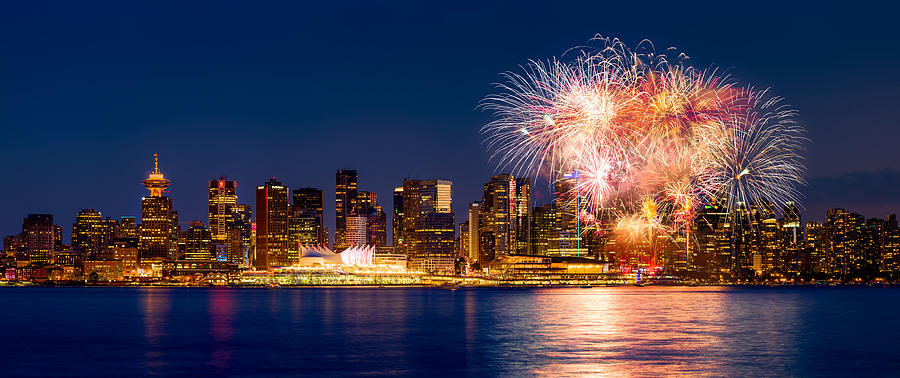 Canada Day 2015 in Vancouver Photograph by Alexis Birkill
