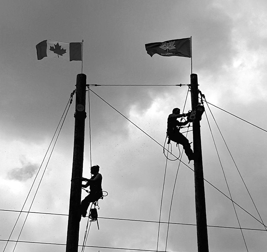 Canada Lumberjacks Photograph by Valentino Visentini