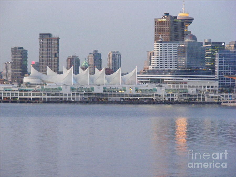 Canada Place Photograph by Attila Jacob Ferenczi - Fine Art America