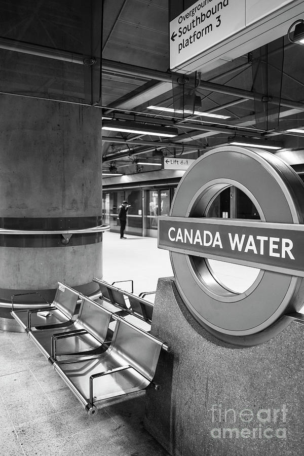 London Photograph - Canada Water by Svetlana Sewell