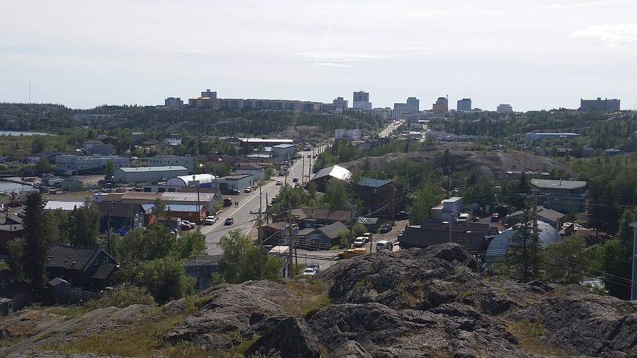 Canada Yellowknife Township in Summer Photograph by Jeffrey Shaw