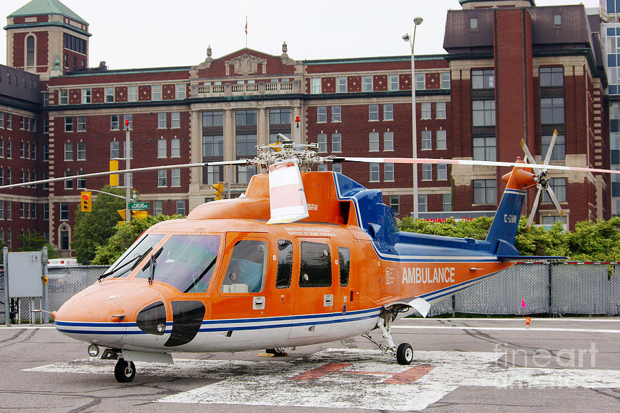 Canadian Air Ambulance Photograph by Scimat