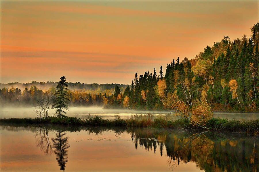 Canadian Autumn Sunrise Photograph by Mountain Dreams
