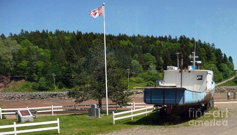 Canadian Boat Photograph by Anita Goel - Pixels