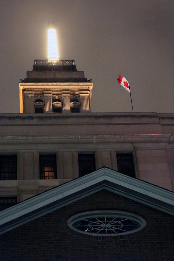 Canadian Flag Photograph by Munir Alawi