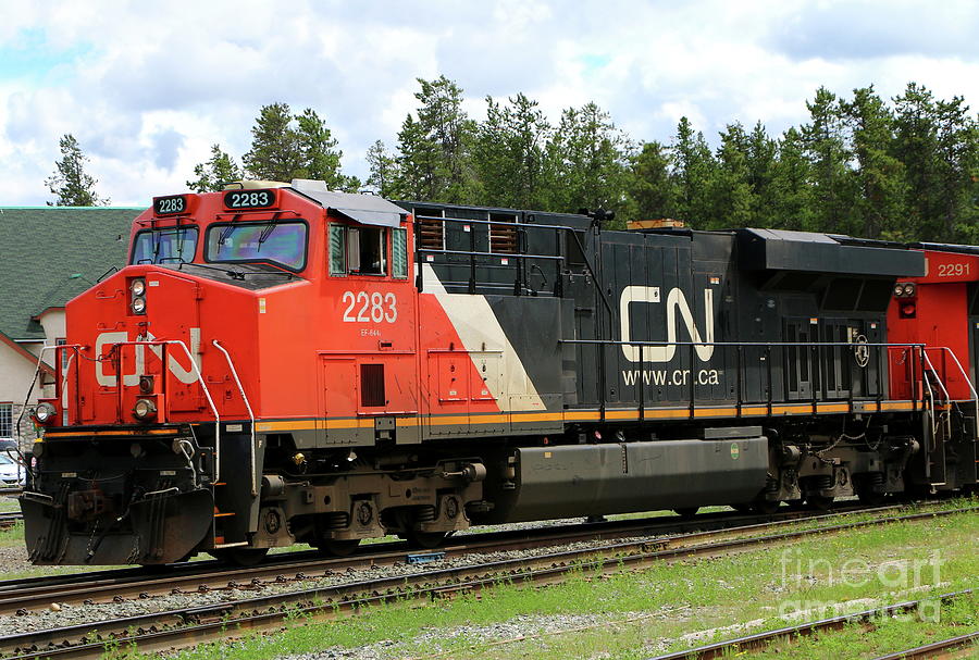 Canadian National Railway Photograph by Christiane Schulze Art And Photography