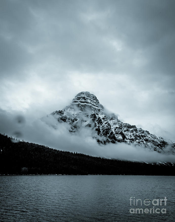 Canadian Rockies Banff Canada Duo Tone Photograph by Blake Webster