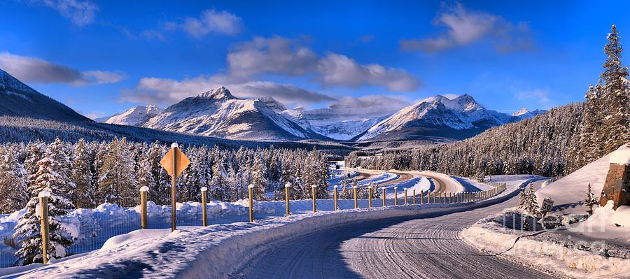 Canadian Rockies Highway Photograph by Adam Jewell