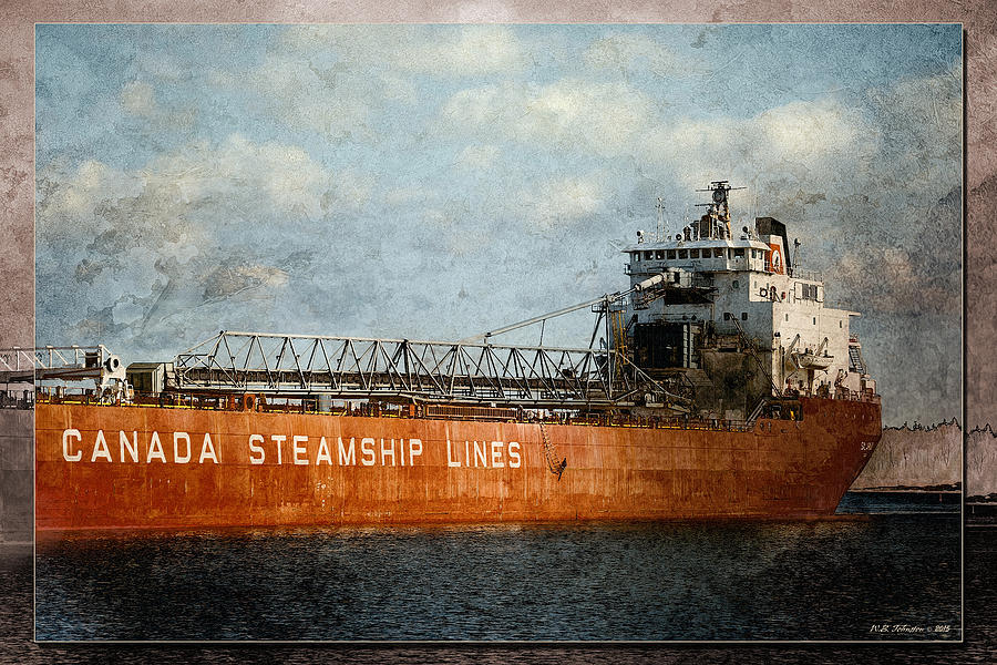Canada Steamship Lines Photograph by WB Johnston