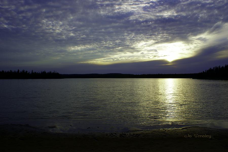 Canadian Sunset Photograph by Jo Smoley