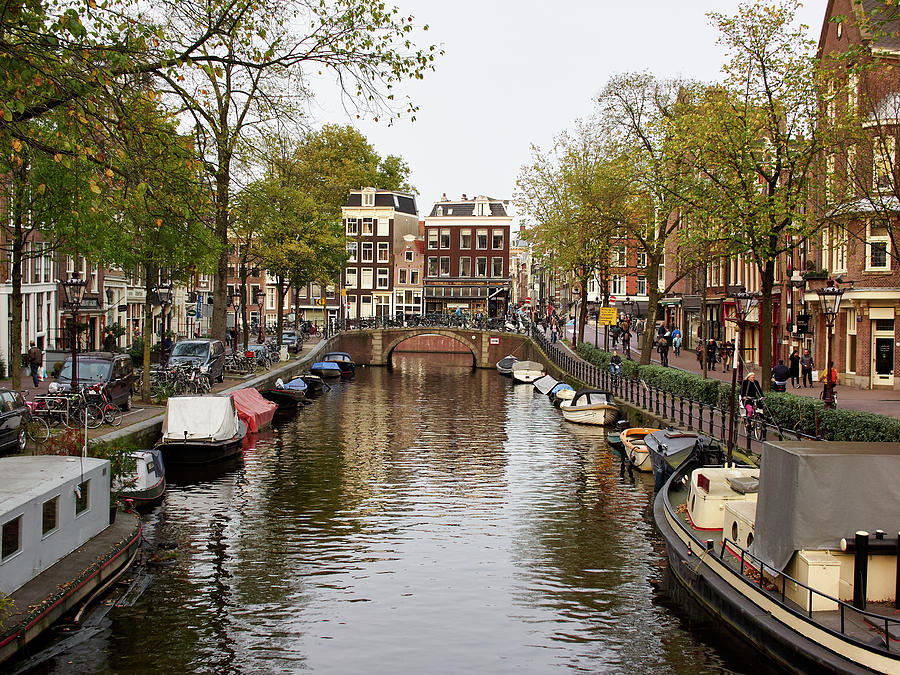 Canal. Amsterdam Photograph by Jouko Lehto