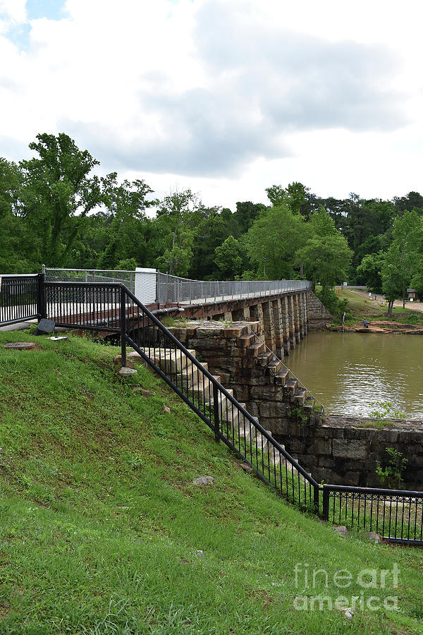 Canal At Broad River Photograph by Skip Willits