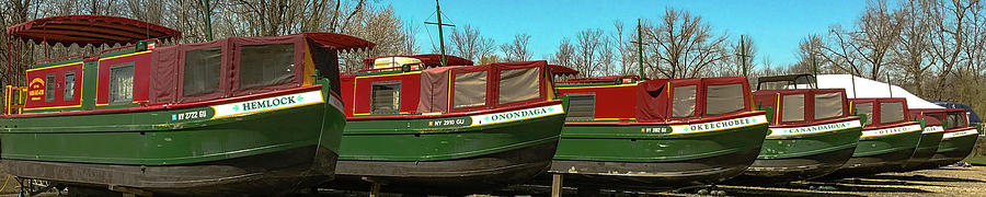Canal Boats Photograph