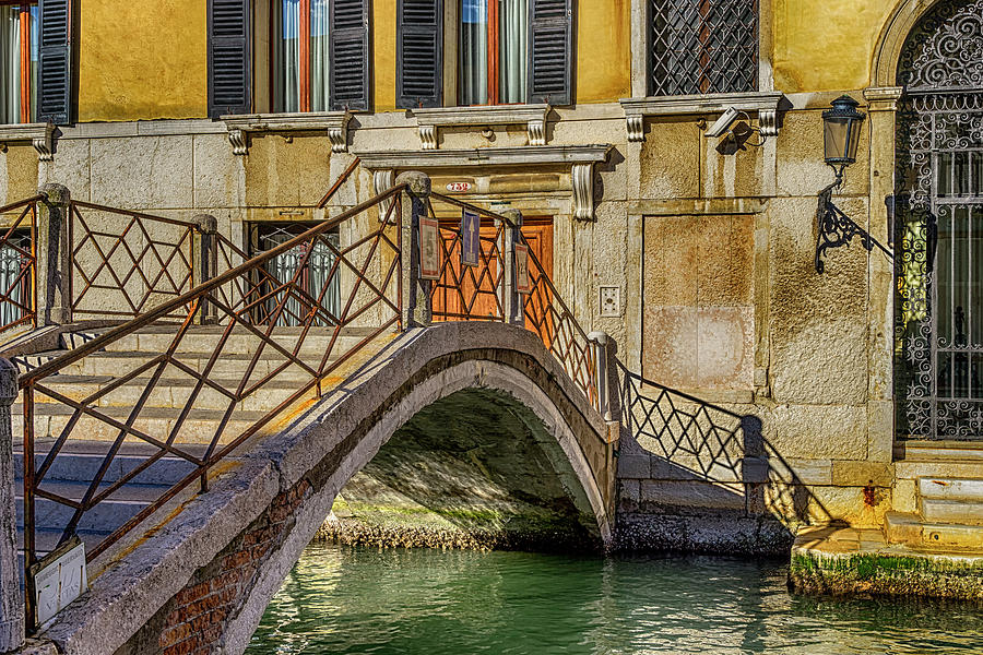 Canal Bridge Venice_DSC1594_03012017 Photograph by Greg Kluempers