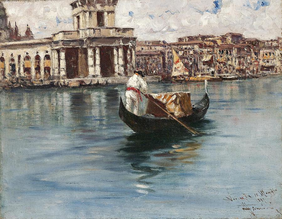 Canal Grande Painting by Francesco Mancini
