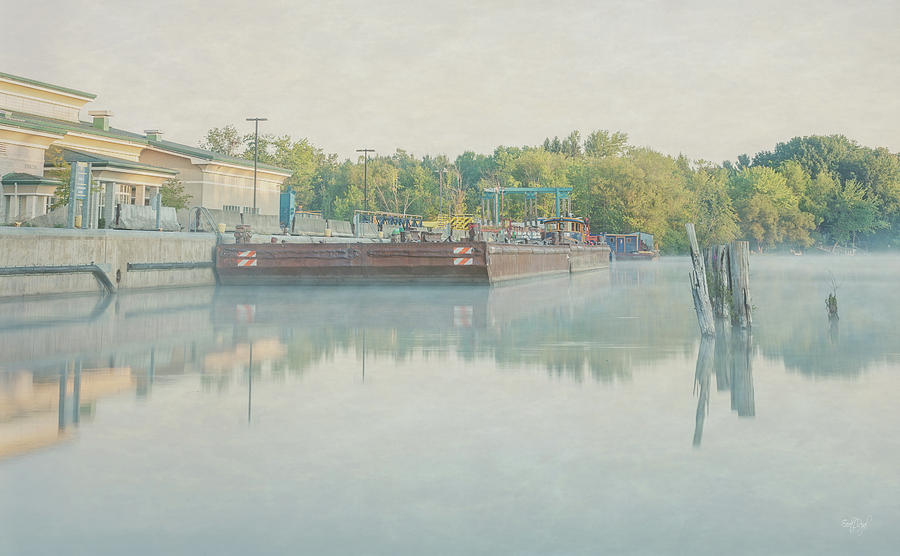 Canal in Pastels Photograph by Everet Regal