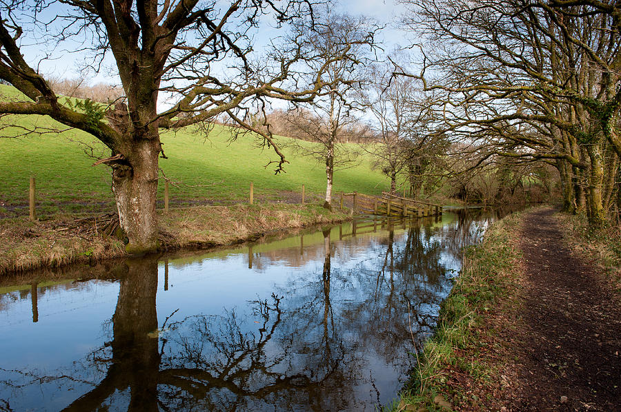 Canal Reflections Photograph by Helen Jackson