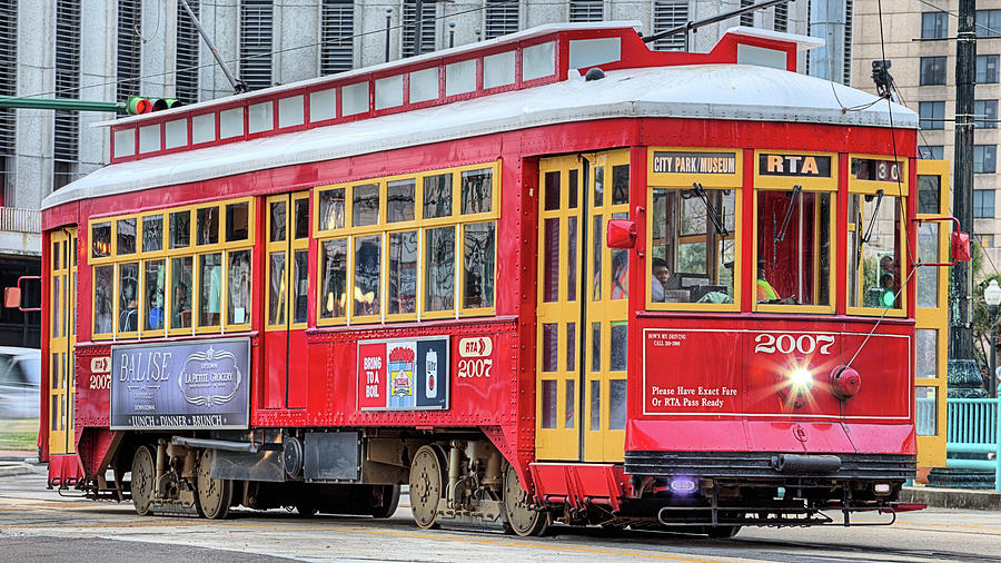 Canal Street Streetcar Photograph by JC Findley
