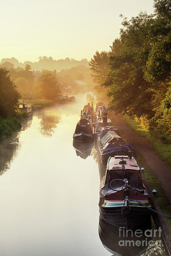 Canal Sunrise Photograph by Tim Gainey