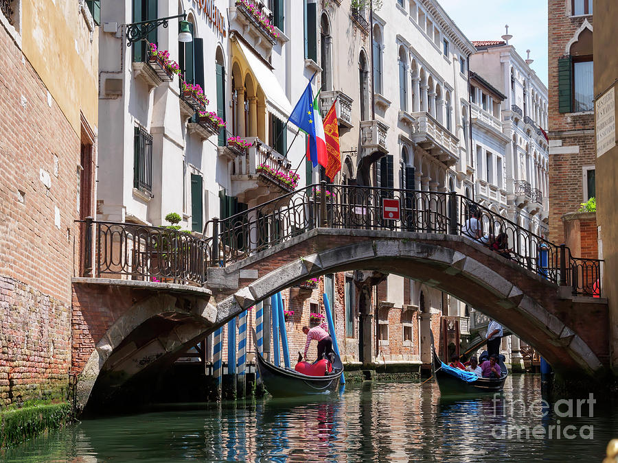 Canals in Venice Italy Photograph by Louise Heusinkveld