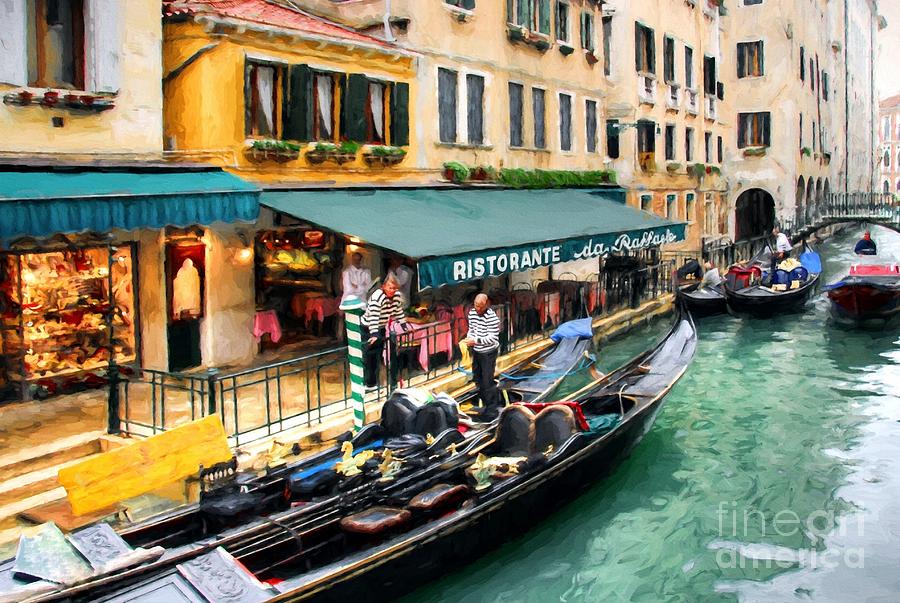 Canals Of Venice # 3 Photograph by Mel Steinhauer