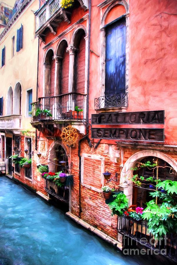 Canals Of Venice # 4 Photograph by Mel Steinhauer