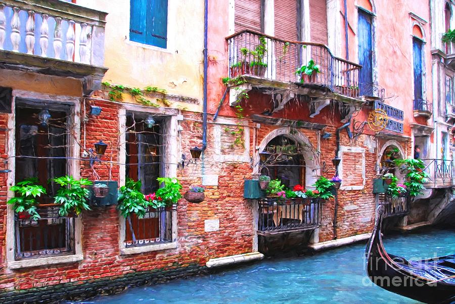 Canals Of Venice # 5 Photograph by Mel Steinhauer